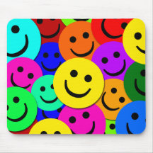SMILEYS COLLAGE MOUSEPAD