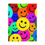 SMILEYS COLLAGE postcards