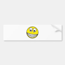 Smilie smiley autosticker