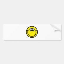 Smilie smiley autosticker