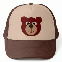 Smiling Bear Trucker Hat