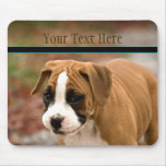 Smiling Boxer Dog Mousepad