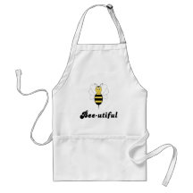 Smiling Bumble Bee Bee-utiful Apron