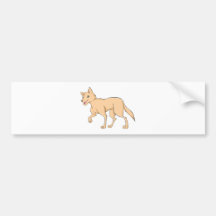 Smiling Dingo Bumper Stickers