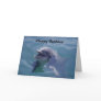 Smiling Dolphin Happy Birthday! Cards