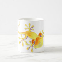Smiling Gecko Coffee Mugs