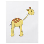 Smiling Giraffe. Cartoon. Flyer