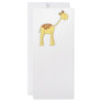 Smiling Giraffe. Cartoon. Full Color Rack Card