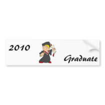 Smiling Grad Bumper Stickers