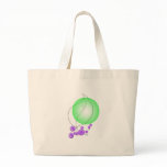 smiling grape vine tote bags