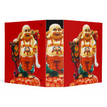 Smiling Happiness Buddha Binder