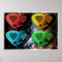 Smiling Hearts Posters