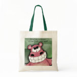 Smiling Hippo-Pink bags