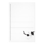 Smiling  Kitty  Lined Pet Stationery