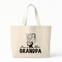 Smiling New Grandpa T-shirts and Gifts Bag