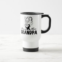 Smiling New Grandpa T-shirts and Gifts mugs