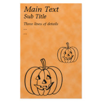 Smiling Pumpkin. Flyers