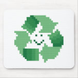 Smiling Recycle Symbol Mousepad
