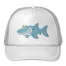 Smiling Shark Trucker Hats