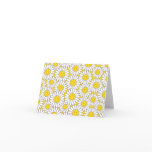 Smiling White Daisies Thank You Card