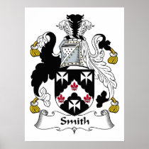 Smith Family Crest Posters