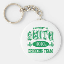 Smith Irish Drinking Team Keychain