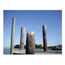 Smith Island Dock Postcard