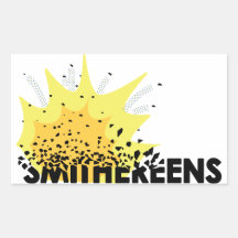 Smithereens Rectangular Stickers