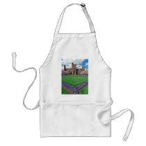 Smithsonian Castle and Haupt Garden Apron