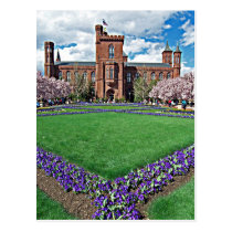 Smithsonian Castle and Haupt Garden postcards