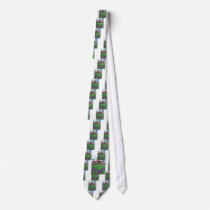 Smithsonian Castle and Haupt Garden Neck Tie