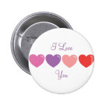 Smitten Heartline Button