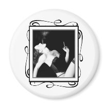 Smoke and Seduction - Self Portrait Magnets