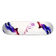 Smoke Art Board Skate Deck