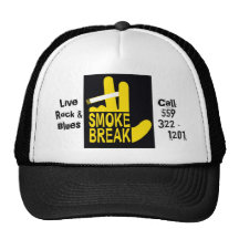 Smoke Break Trucker's Hat
