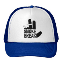 Smoke Break Trucker's Hat