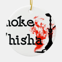 Smoke Shisha Christmas Tree Ornament