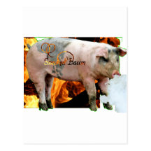 smoked bacon post cards