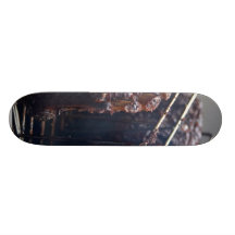 Smoked Ribs On Grill Skate Deck