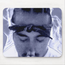 Smokey Corleone Gangsta Prayer Mouse Pad
