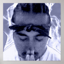 Smokey Corleone Gangsta Prayer Print