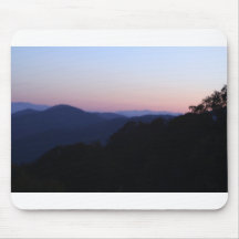 smokie mt sun set mouse pads