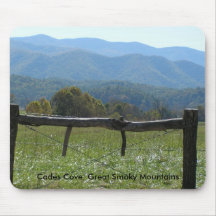 Smokies et mousepad de barrière tapis de souris