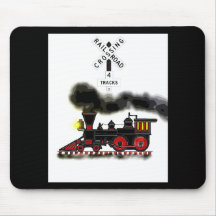 Smokin Locomotive Mousepads