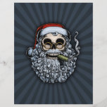 Smokin' Santa Skull Flyer