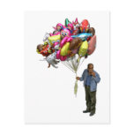 Smoking Balloon Salesman postcards