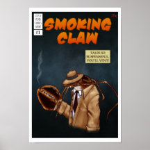 Smoking Claw Poster