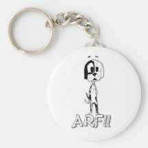 Smoking Dog Keychains