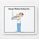 SMOKING FISH mousepads