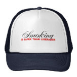 Smoking is safer than liberalism hat